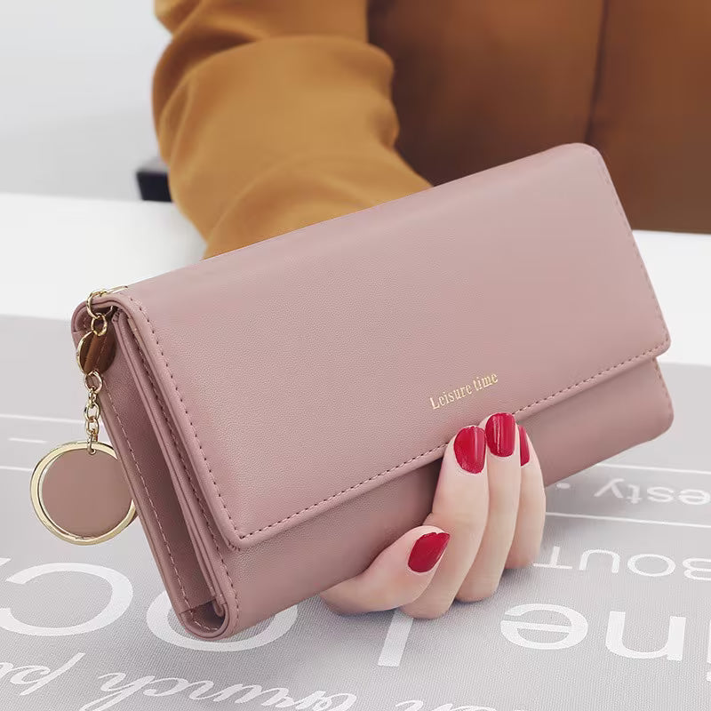 Fashion Women Wallets Long Multifunctional Purse Cool Female Clutch Card Holder