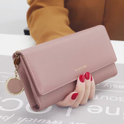 Fashion Women Wallets Long Multifunctional Purse Cool Female Clutch Card Holder