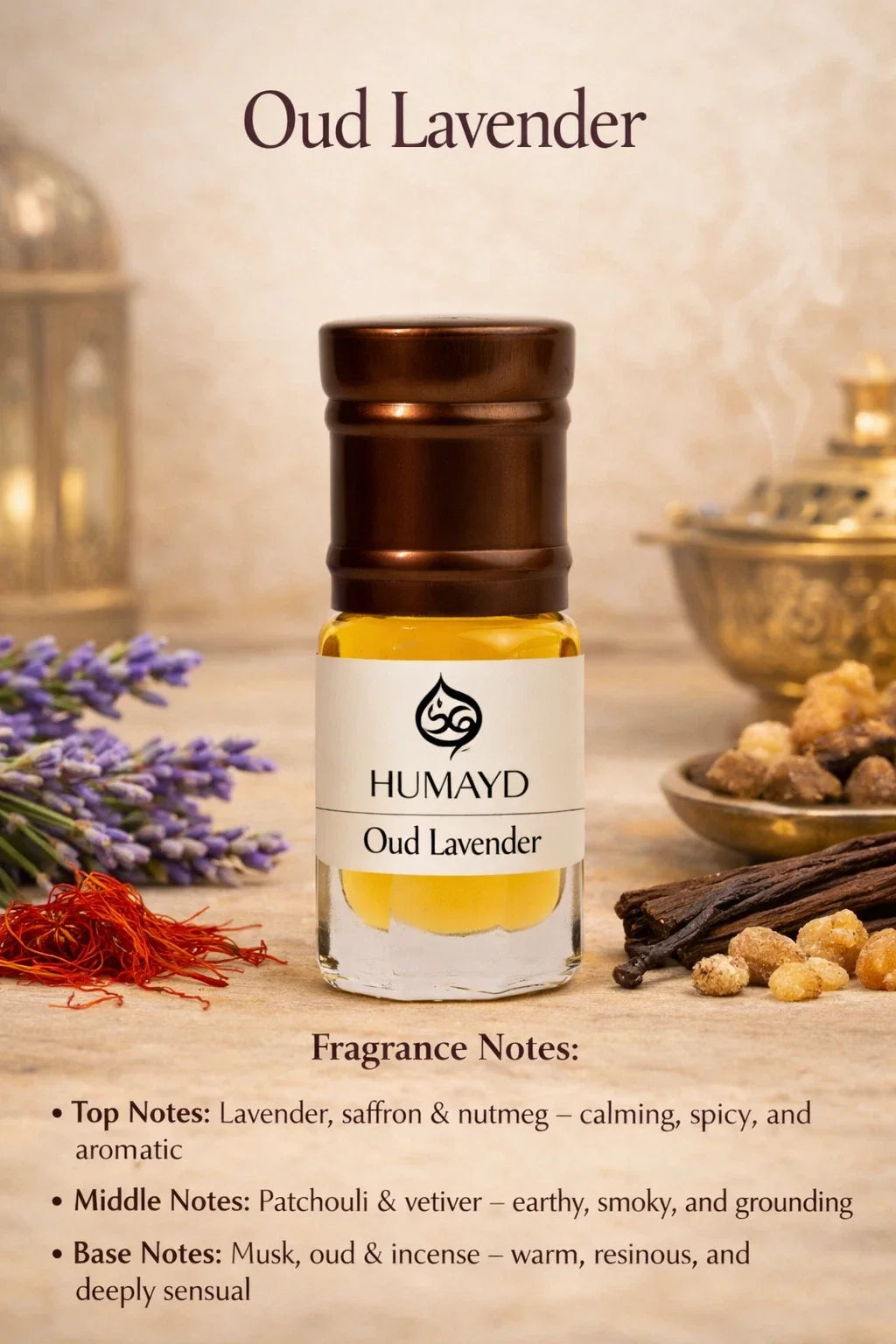 Unisex Concentrated Perfume Oil - 3ml Roll-On Attar Fragrance Selection