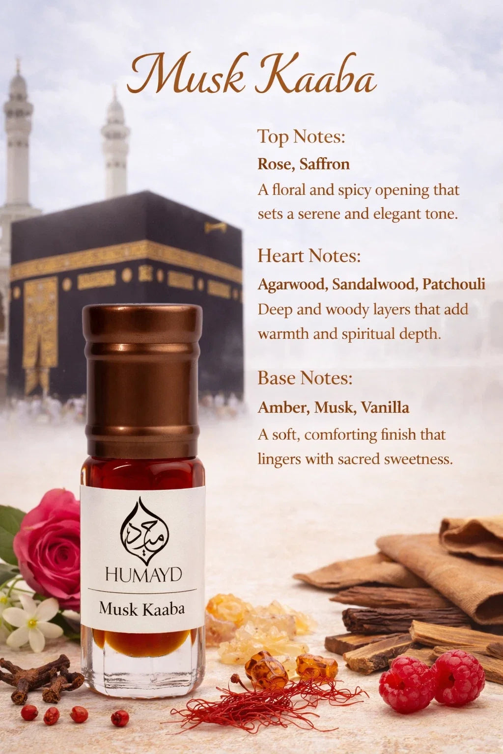 Unisex Concentrated Perfume Oil - 3ml Roll-On Attar Fragrance Selection