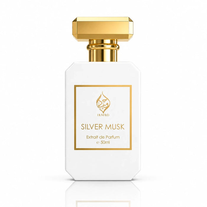 Silver Musk Extrait de Parfum Unisex - Citrus Floral Musk Fragrance 50ml
