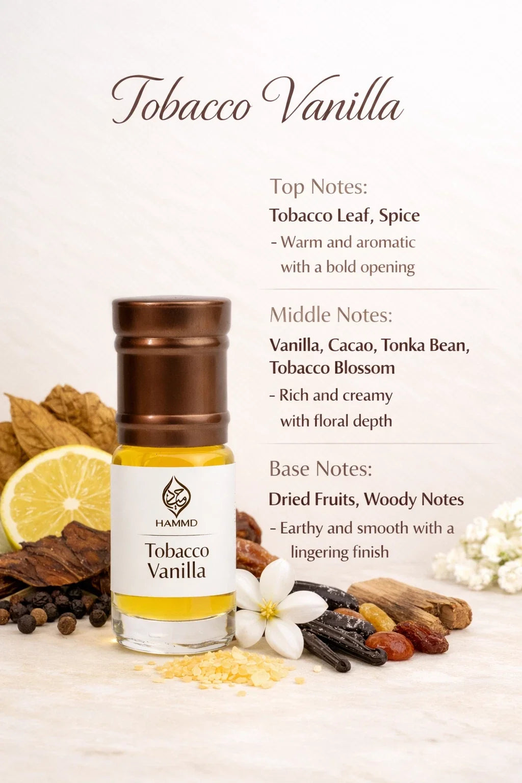 Unisex Concentrated Perfume Oil - 3ml Roll-On Attar Fragrance Selection