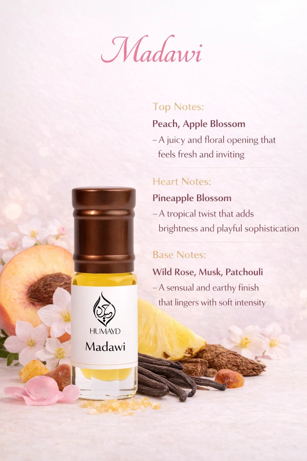Unisex Concentrated Perfume Oil - 3ml Roll-On Attar Fragrance Selection