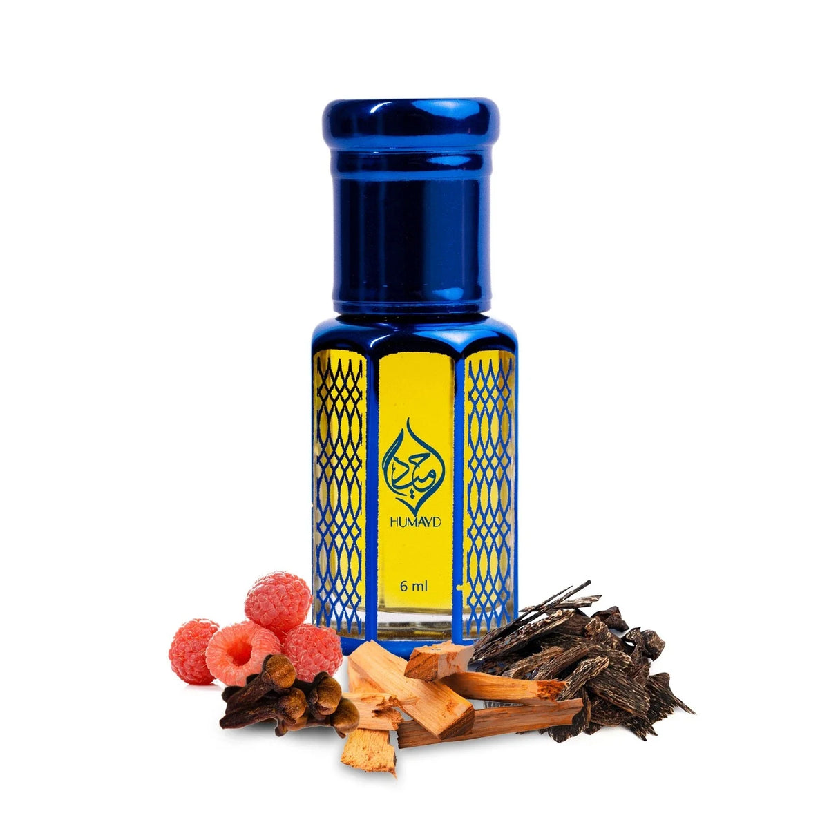 Oud Majlis Perfume Oil Unisex - Concentrated Arabian Attar Roll-On 6ml