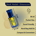 Musk Malaki Perfume Oil - Concentrated Arabian Alcohol Free Perfume 6ml