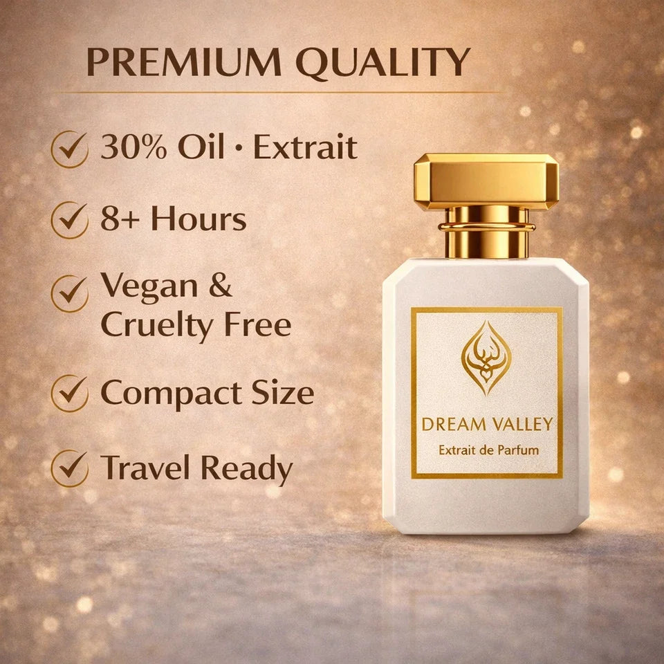 Dream Valley Extrait de Parfum Unisex - Arabian Woody Citrus Fragrance 50ml