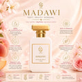 Madawi Extrait de Parfum Unisex - Long Lasting Arabian Woody Fruity Fragrance 50ml
