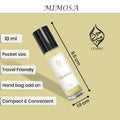 Mimosa Perfume Oil for Women - Floral Powdery Vanilla Roll-On Attar 10ml