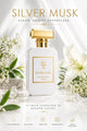 Silver Musk Extrait de Parfum Unisex - Citrus Floral Musk Fragrance 50ml
