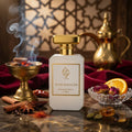 Silver Bakhoor Perfume Unisex - Long Lasting Arabian Floral Spicy Fragrance 50ml