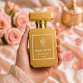 Rose Vanilla Perfume Unisex - Long Lasting Floral Gourmand Fragrance 50ml