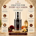 Attar Al Kaaba Perfume Oil - Concentrated Musk Oud Alcohol Free 6ml