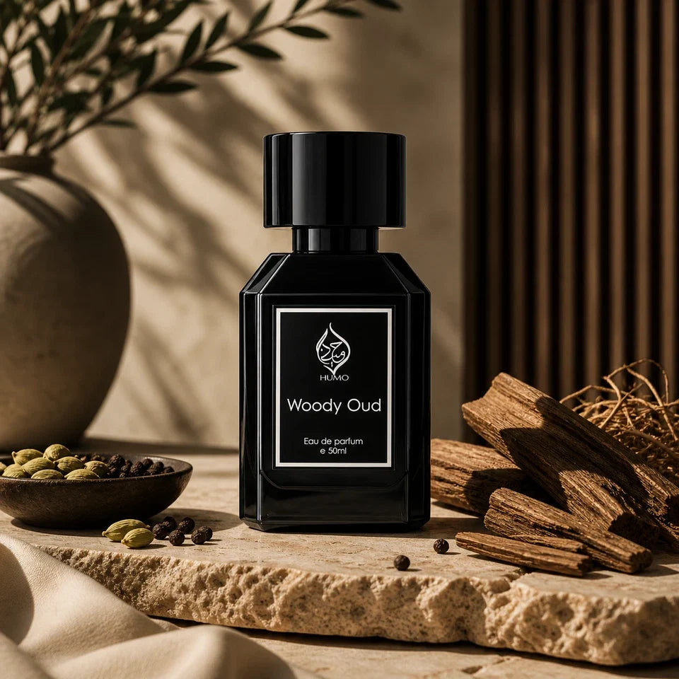 Woody Oud EDP Perfume for Men - Long Lasting Arabian Oud Fragrance 50ml