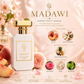 Madawi Extrait de Parfum Unisex - Long Lasting Arabian Woody Fruity Fragrance 50ml